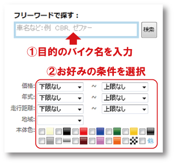 フリーワードから探す